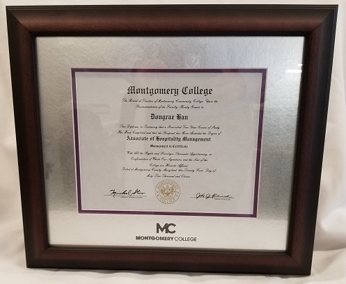 Briarwood Frame / Silver Mat